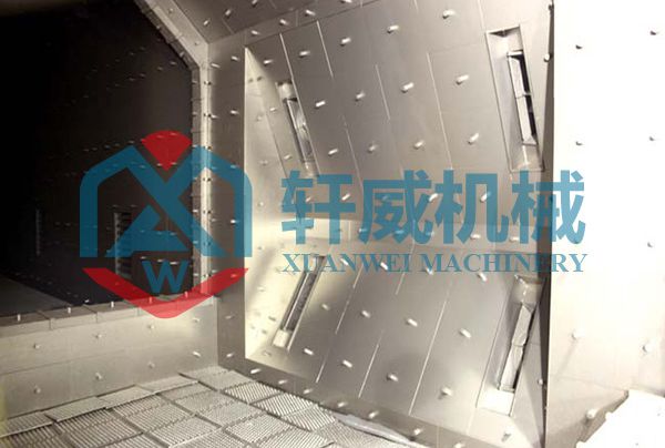 Shot blasting room