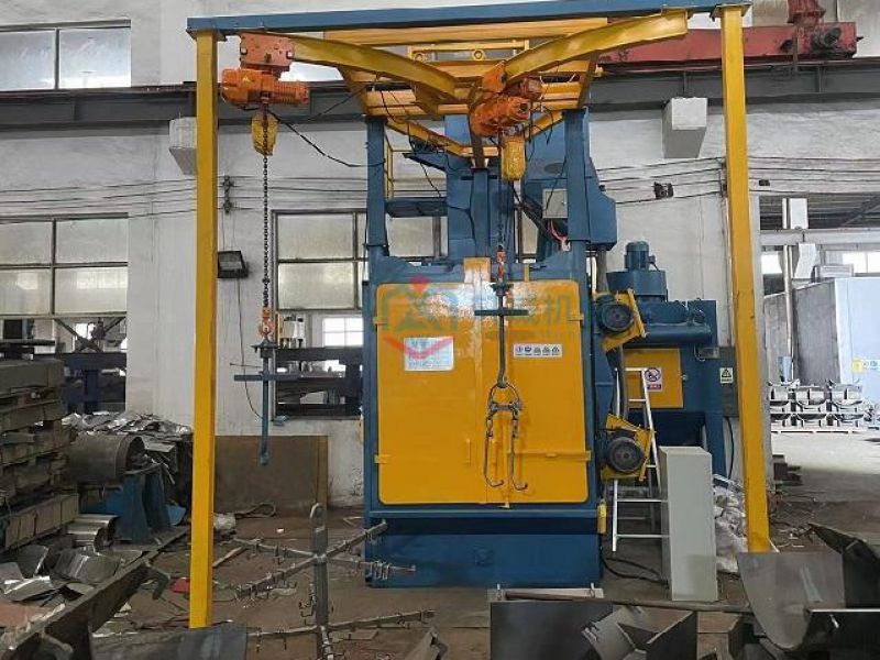 Q3710 single hook shot blasting machine