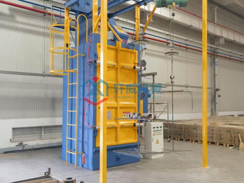 Q3730 Double Hook Shot Blasting Machine