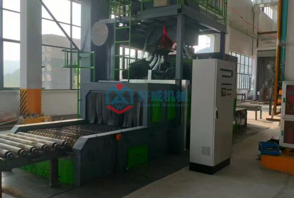 Aluminum template renovation shot blasting equipment