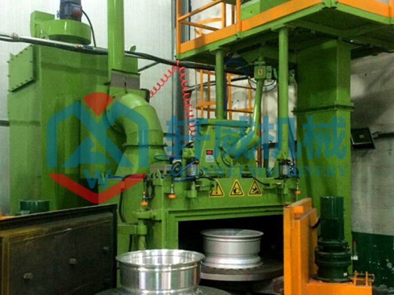 rotary table abrator