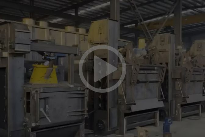 Actual production photos of tracked machines