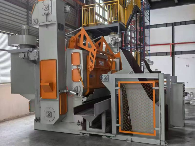 Automatic loading and unloading crawler machine